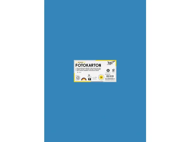 Fotokarton Folia 300gr 50x70cm 34 middenblauw