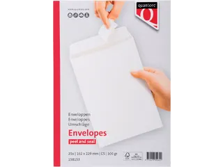 Envelop Quantore Bank C5 162x229mm Wit Zelfklevend - 3