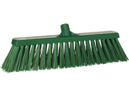 Hygiene 2920-2 Brede Bezem Groen 47cm harde vezels 530mm