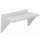 Stalen Legbord Voor Gesleufde Platen Lxd 450X220Mm Lichtgrijs