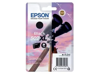 Inktcartridge Epson 502XL T02W1 zwart HC C13T02W14010 - 1