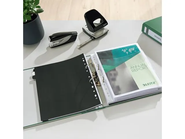 Ordner Leitz 1015 A4 50mm PP groen