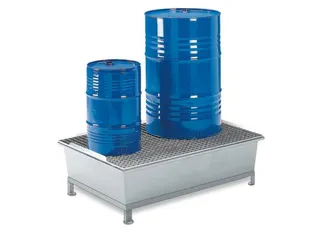 Opvangbak 3x 200l Opvangvol. 220l Gvk 200x1880x850mm - 1