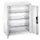 Hangkast 830x700x300mm 3legborden Draaideuren Ral7035