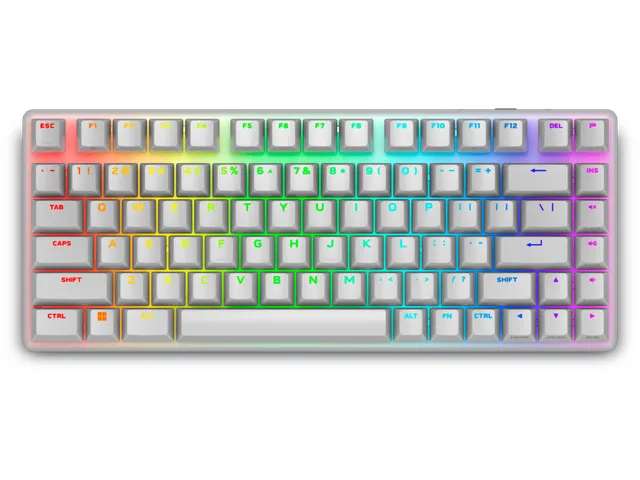 2.4GHz, Bluetooth 5.1, Mechanical Switches, RGB, 819.73g, Lunar Light