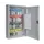Sleutelkast 450X300X80Mm 32Haakjes 1Deur Ral7035 cilinderslot