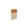 baliepaneel,v. bureau,aanbouw links,B 800mm,NE-esdoorn,BN3005-geel