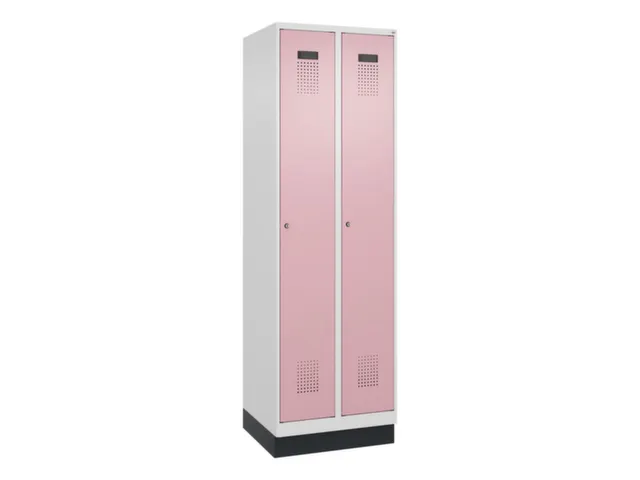 locker voor scheiding van kleding,HxBxD 1950x600x500mm,2vak