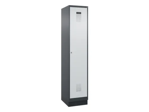 locker voor scheiding van kleding,HxBxD 1950x400x500mm,1vak