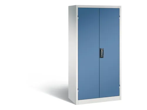 acculaadkast 1950x930x500mm 15stekkerdozen 230V ventilator fr. RAL5023