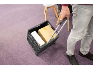 Opvouwbaar krat Seco Zwart tot 25kg - 3