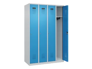 locker,HxBxD 1850x1200x500mm,4vak,vak B 300mm,cil.-slot - 2