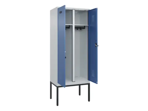 locker voor scheiding van kleding,HxBxD 2120x800x500mm,2vak