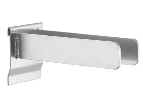 Vorkdrager Voor Gesleufde Platen Draagverm. 17Kg Aluminium-Kleurig