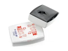 3M 6035 P3 R stoffilter, specifiek merk bajonetaansluiting, 2 stuks