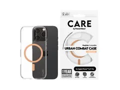 PanzerGlass CARE by Urban Combat Case Transparent w. Peachy MagS