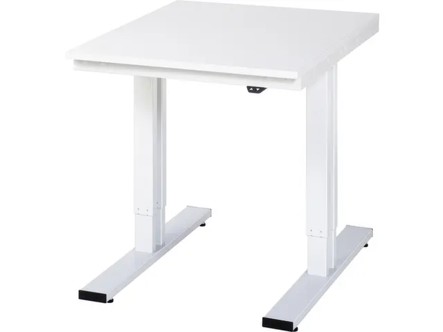 Werkbank elektrisch hoogte verstelbaar 720-1120x750x1000mm wit RAL7035