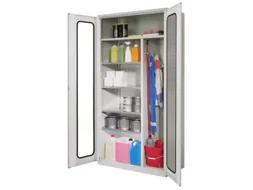 Materiaalkast 1950x1000x500mm Staalplaat Kleur Deuren Ral7035