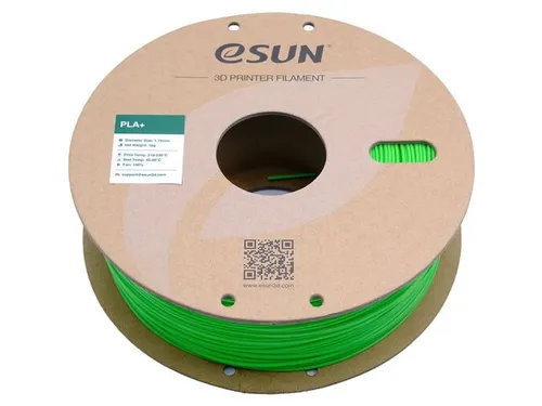 eSUN PLA+ 3D printer Filament 1,75mm Gras Groen 1kg