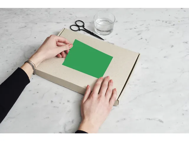 Gekleurde Etiketten 210x297mm A4 Groen 42524 1000 Vel