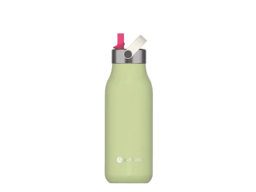Thermosfles 2.0 Les Artistes Paris 1000ml Meadow met geïntegreerd rie