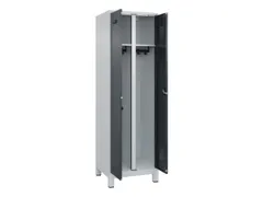 locker voor scheiding van kleding,HxBxD 1950x600x500mm,2vak
