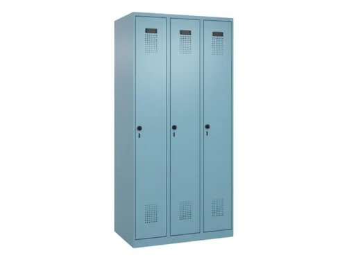 locker voor scheiding van kleding,HxBxD 1850x900x500mm,3vak