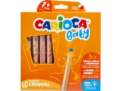 Kleurpotlood Baby 3-in-1, Doos à 10 Stuks Assorti Kleuren