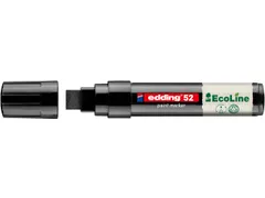 Paintmarker edding 52 EcoLine op waterbasis 4-15mm zwart
