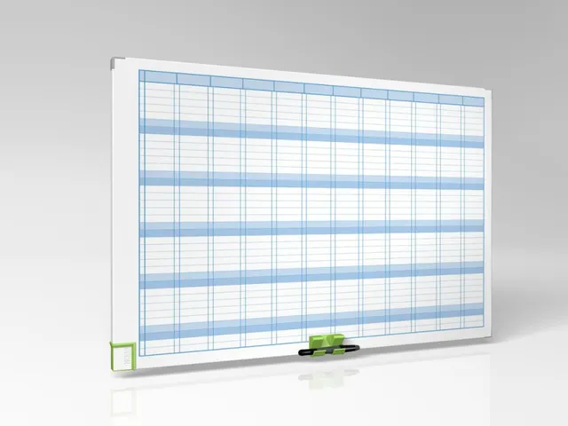 Nobo Performance Planbord Jaar 90x60cm
