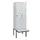 locker met bank,HxBxD 1950x600x815mm,2vak,vak B 300mm,draaigrendel