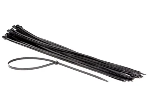 SET Met Nylon Kabelbinders - 8.8x750mm - Zwart (50 ST.)