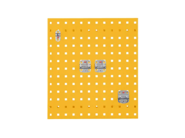 Plaque Perforée Tôle D'acier Hxl 450x500mm Ral1023