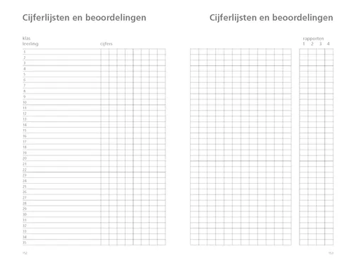 Schoolagenda 2026-2027 Ryam docenten 7dagen/2pagina's zwart