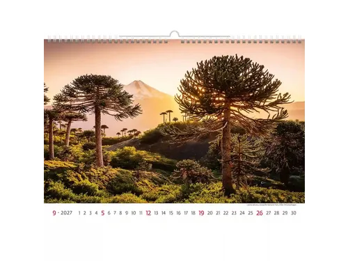 Kalender 2027 Helma 365 31.5x45cm Nationale parken