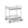 Universele Wagen 150kg Laadvl. Lxb 785x500mm 2 Etages Zilvergrijs