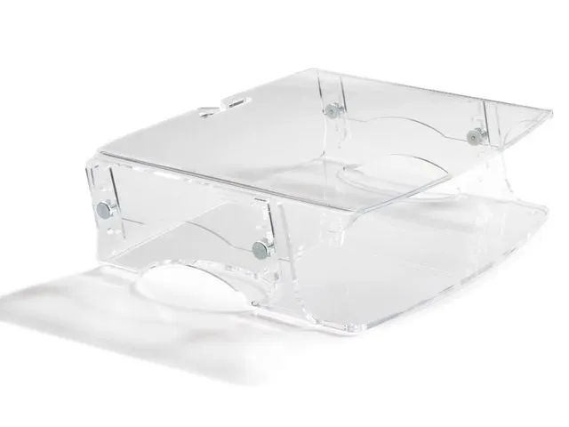 Support Q-RISER 140 pour moniteur Transparent