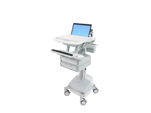 Laptop Cart Sla Powered 6 Drawers Eu