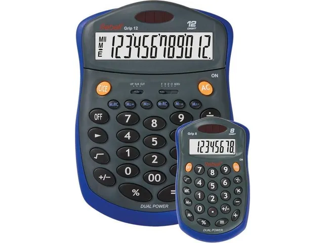 Calculator Rebell-GRIP-8AND12 roze desktop