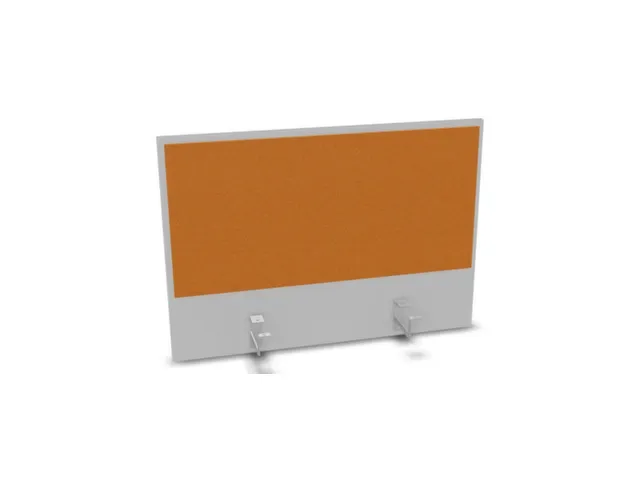 opzetpaneel,v. bureau,aanbouw achter,B 800mm,MP-lichtgrijs,BN3005-geel