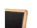 Chevalet numérique double face avec écran Samsung 43 bois