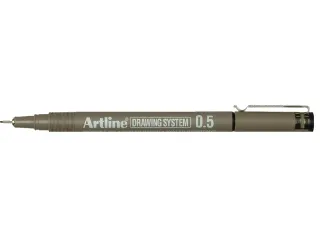 Fineliner Artline technisch 0.5mm zwart - 1