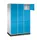 grootvolume-lockersysteem,RAL 7035/RAL 5012,HxBxD 1950x1220x600mm