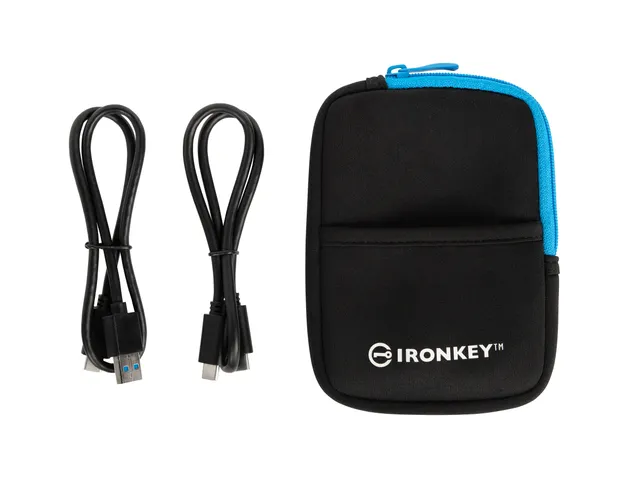 7680GB IronKey Vault Privacy 80 XTS-AES 256-bits beveiligde externe SS