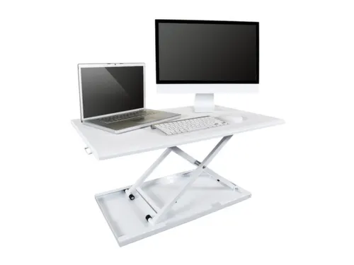 hvst. bureau-opzetelement,HxBxD 70-400x740x450mm,blad wit