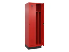 locker voor scheiding van kleding,HxBxD 1950x600x500mm,2vak