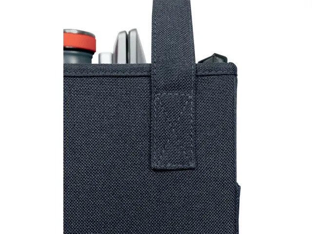 Leitz Hot Desking Stoffen opbergtas Fluweel Grijs 46,5x21x20cm