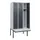 locker met bank,HxBxD 1950x900x815mm,3vak,vak B 300mm,cilinderslot