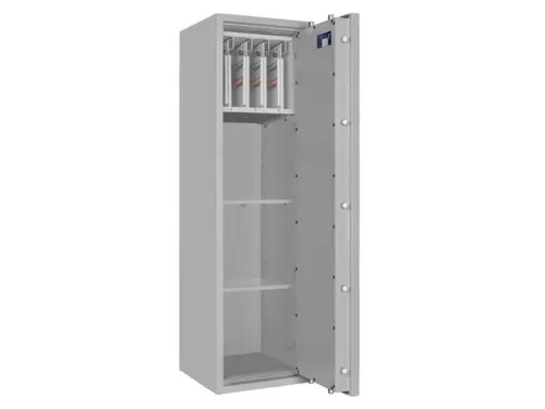 sleutelkluis,HxBxD 1400x400x420mm,128haak,legborden,romp RAL7035
