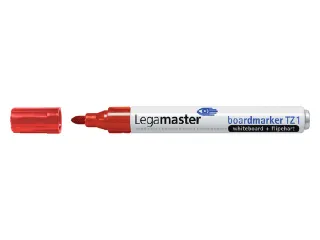 Viltstift Legamaster Tz1 Whiteboard Rond Rood 1.5-3mm - 1
